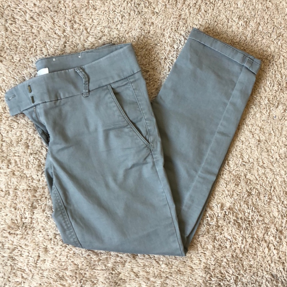 NWT Loft green/gray khaki pant size 4